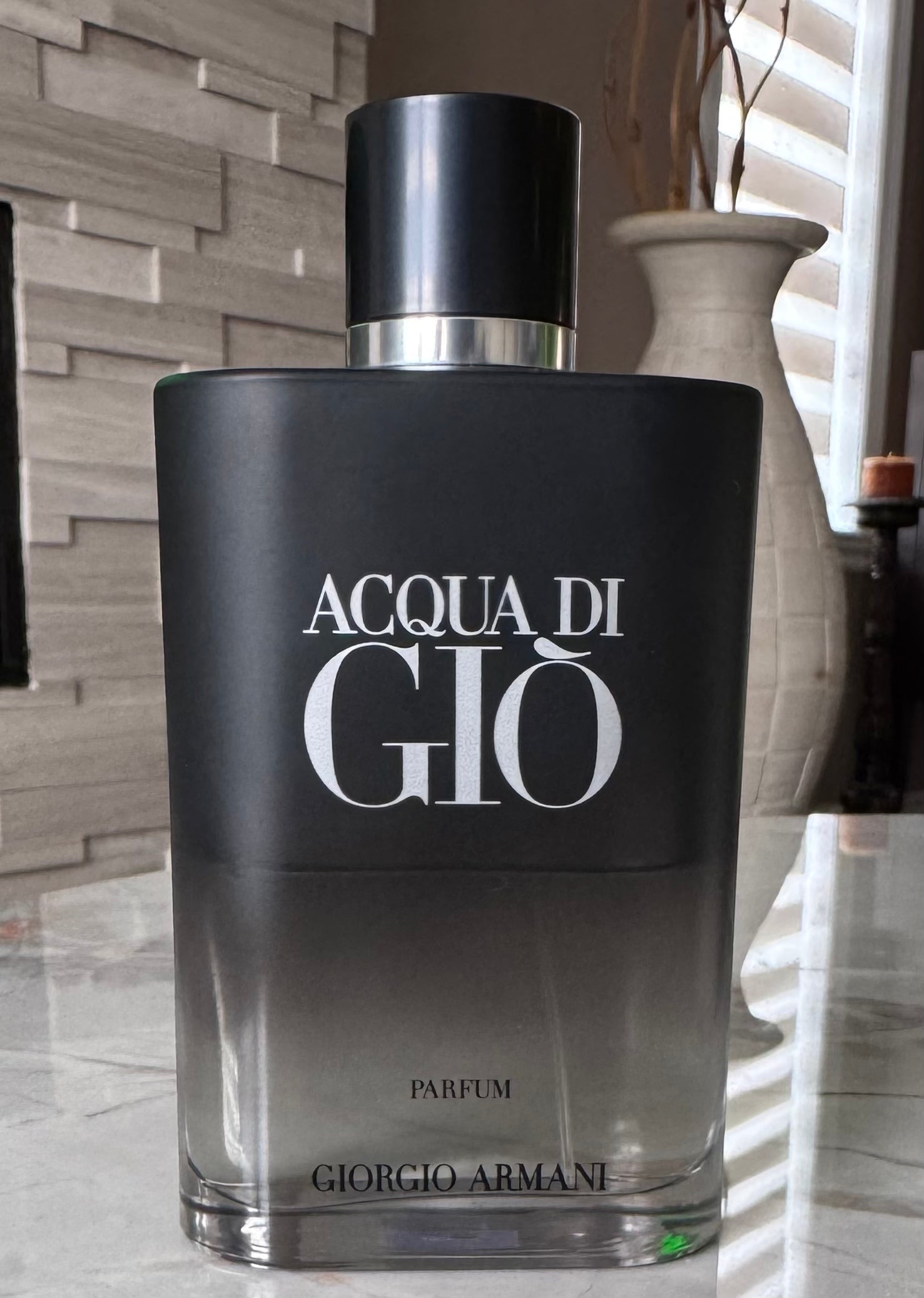 Acqua di Gio Parfum authentic fragrance, hand-decanted into a travel bottle