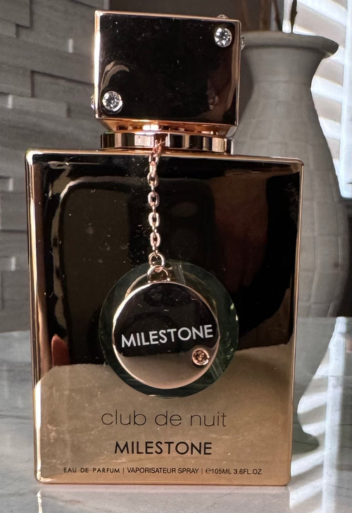 Armaf Club de Nuit Milestone authentic fragrance, hand-decanted into a travel bottle