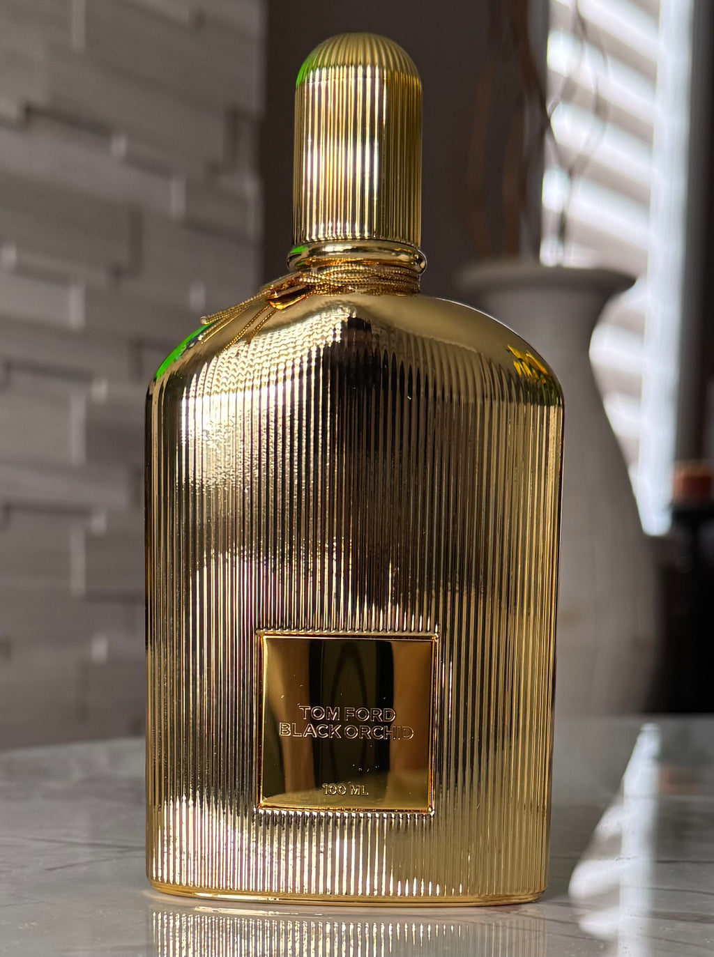 Tom Ford Black Orchid Parfum authentic fragrance, hand-decanted into a travel bottle