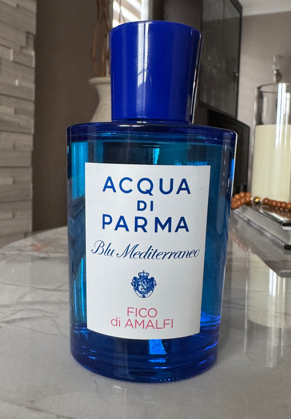 Acqua di Parma Fico di Amalfi 150ml Blu Mediterraneo eau de toilette bottle, authentic fragrance decanted by Maison Sillage Co.