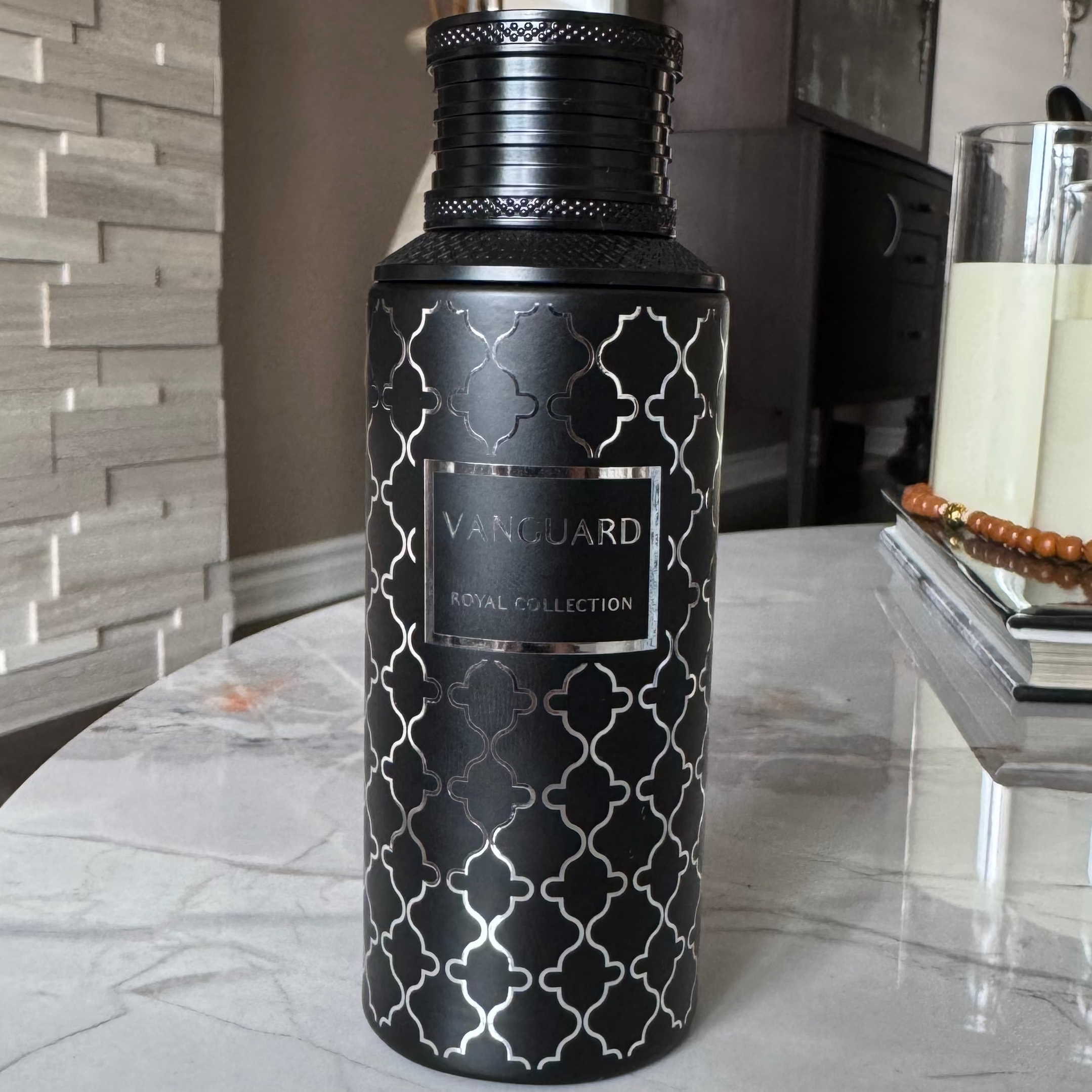 Maison Asrar Vanguard Royal Collection 100ml eau de parfum bottle, authentic fragrance decanted by Maison Sillage Co.