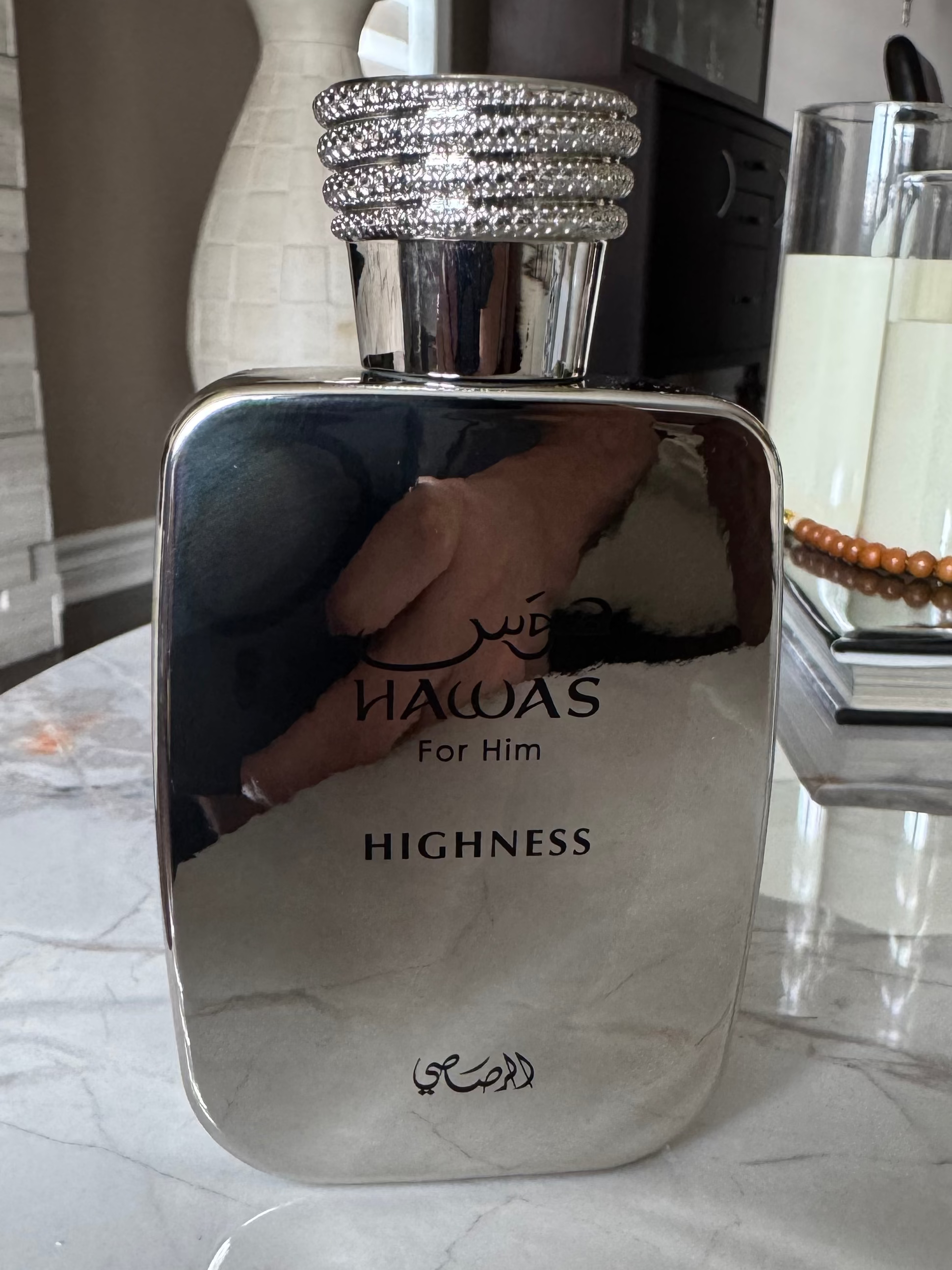 Rasasi Hawas Highness 100ml eau de parfum bottle, authentic fragrance decanted by Maison Sillage Co.