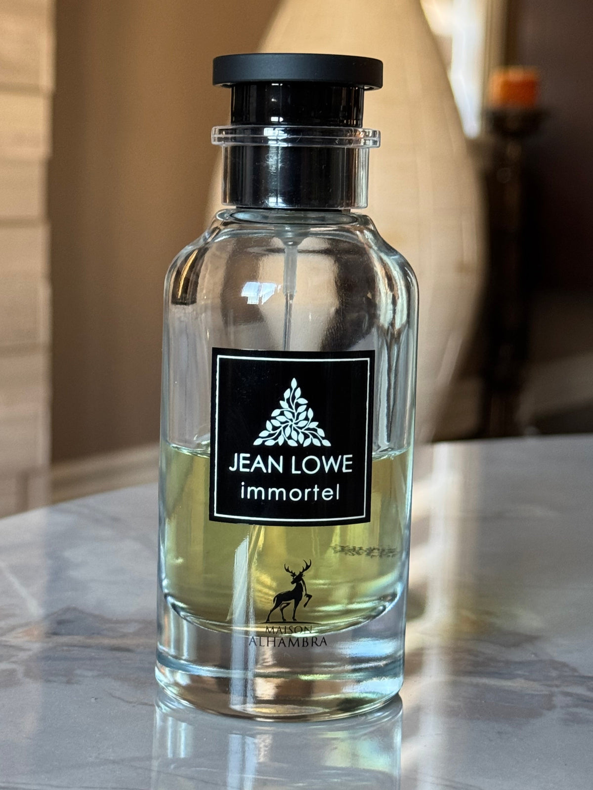 Maison Alhambra Jean Lowe Immortel full bottle, authentic fragrance decanted by Maison Sillage Co.