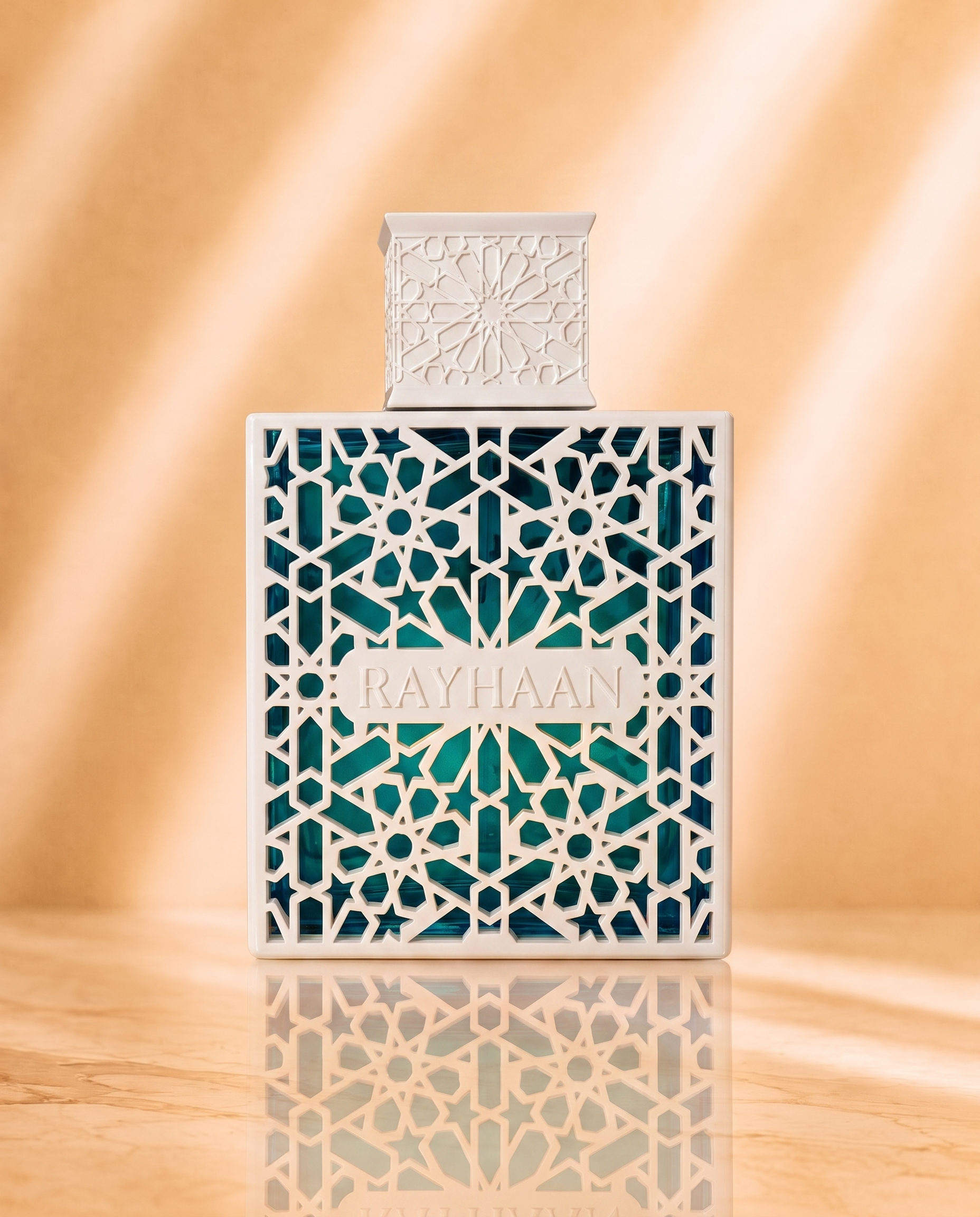 Rayhaan Azul authentic perfume decant in 10ml and 20ml travel bottles by Maison Sillage Co.